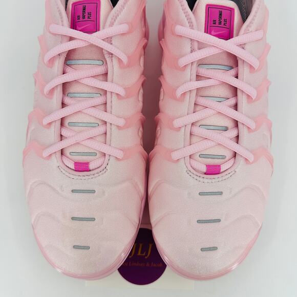 Nike Women's Air VaporMax Plus Pink Foam Playful Pink Sneakers FZ3614-686 Size 8 - Picture 4 of 11